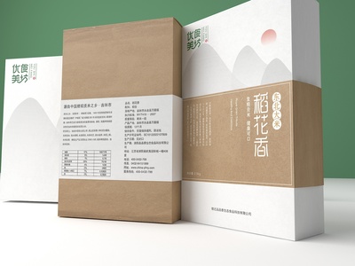 優(yōu)食美坊大米包裝設(shè)計(jì) | 商業(yè)包裝設(shè)計(jì)